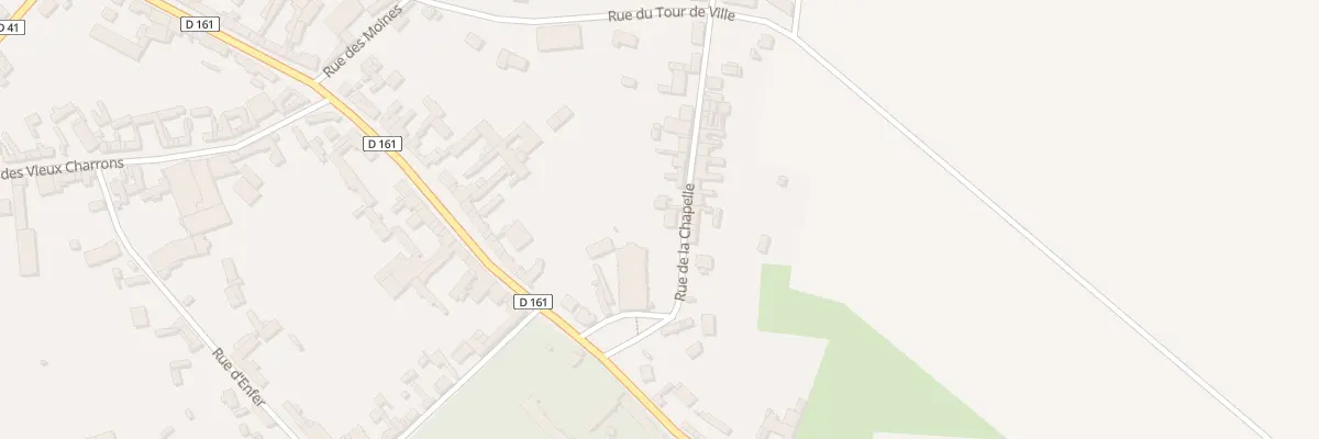 Plan du 1 Rue de la Chapelle au Quesnel