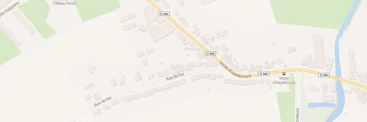 Plan du 10 Rue de Fer à Merville