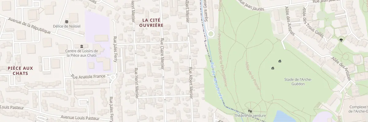 Plan du 56 Rue Albert Menier à Noisiel
