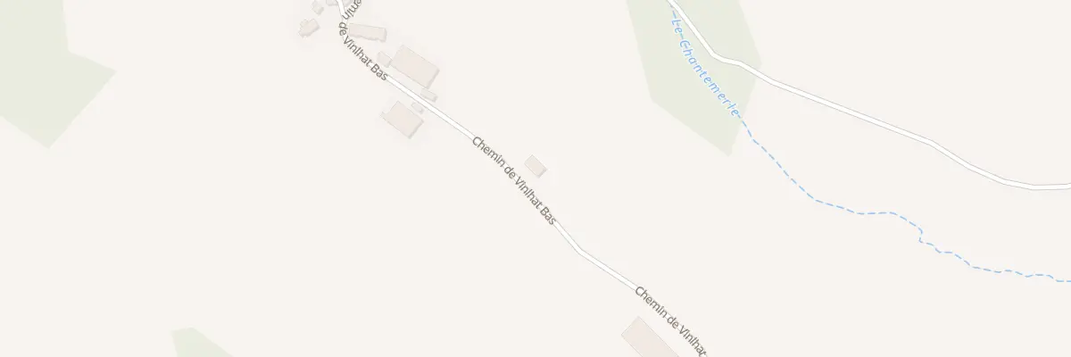 Plan du 5171 Les Tries à Avèze