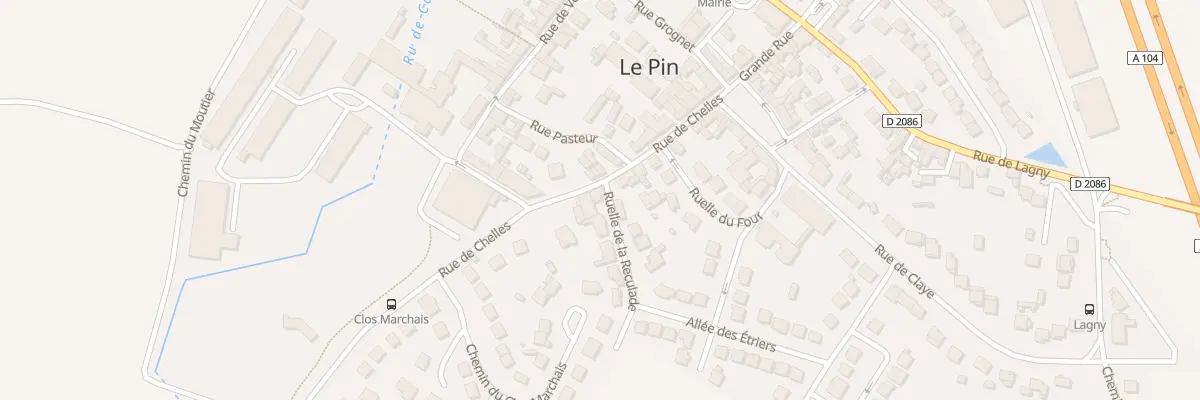 Plan du 17 Rue de Chelles au Pin