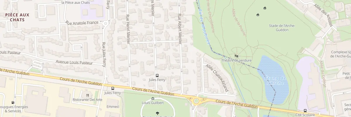 Plan du 80 Rue Albert Menier à Noisiel
