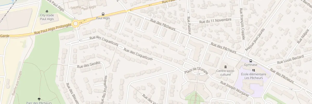 Plan du 12 Rue des Coquelicots à Vaires-sur-Marne