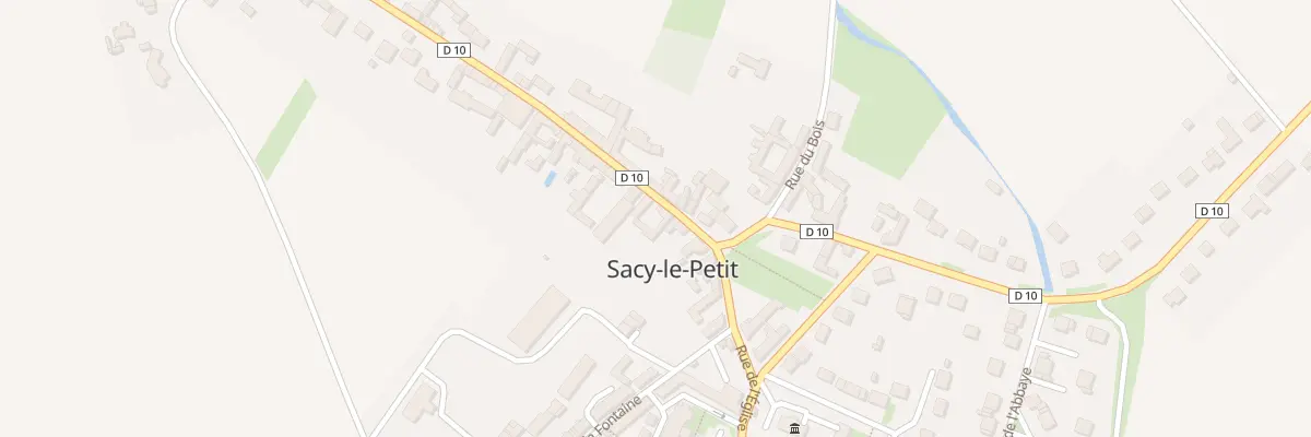 Plan du 5 Rue de la République à Sacy-le-Petit