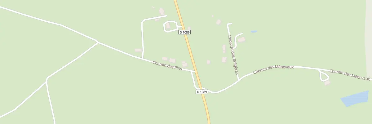 Plan du 14 Che des Pins à Villebret