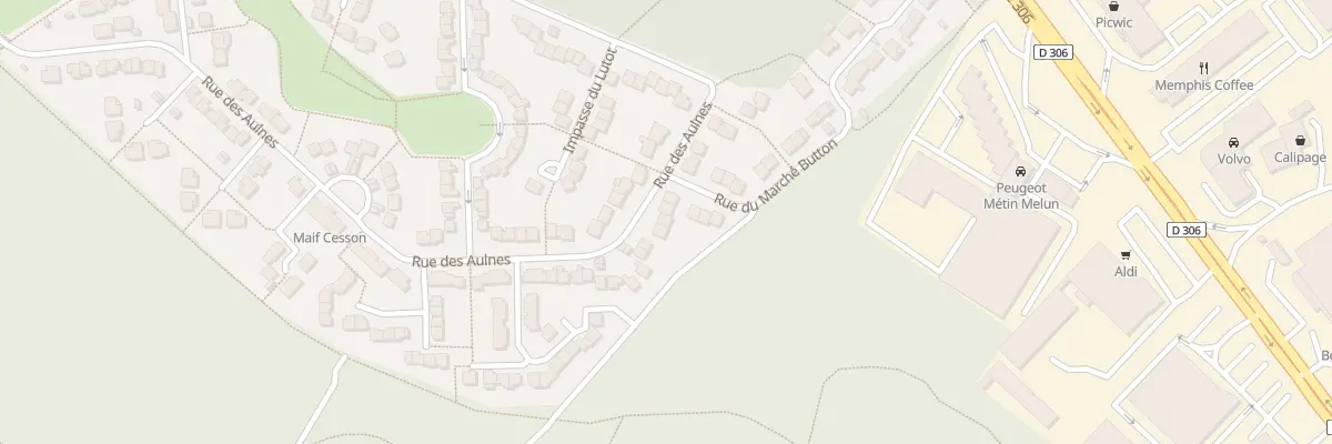 Plan du 96 Rue des Aulnes à Vert-Saint-Denis