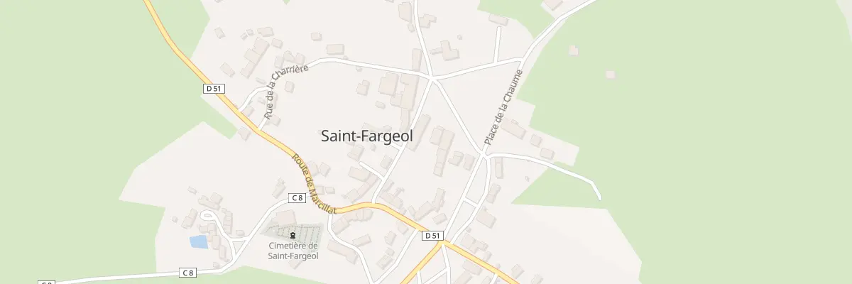 Plan du 6 Pl de la Chaume à Saint-Fargeol
