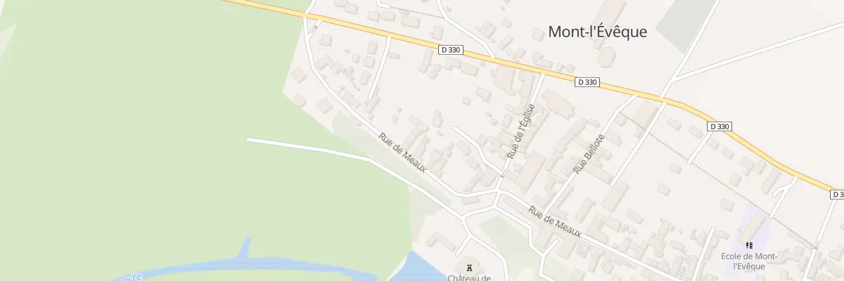 Plan du 21 Rue de Meaux à Mont-l’Évêque