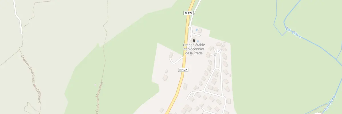 Plan du 25 Av Arsène Vermenouze à Vic-sur-Cère