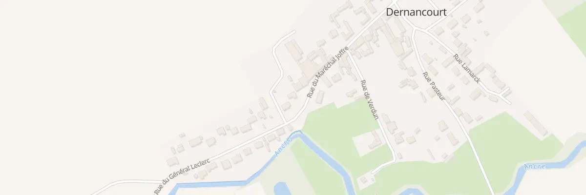 Plan du 22 Rue du Maréchal Joffre à Dernancourt