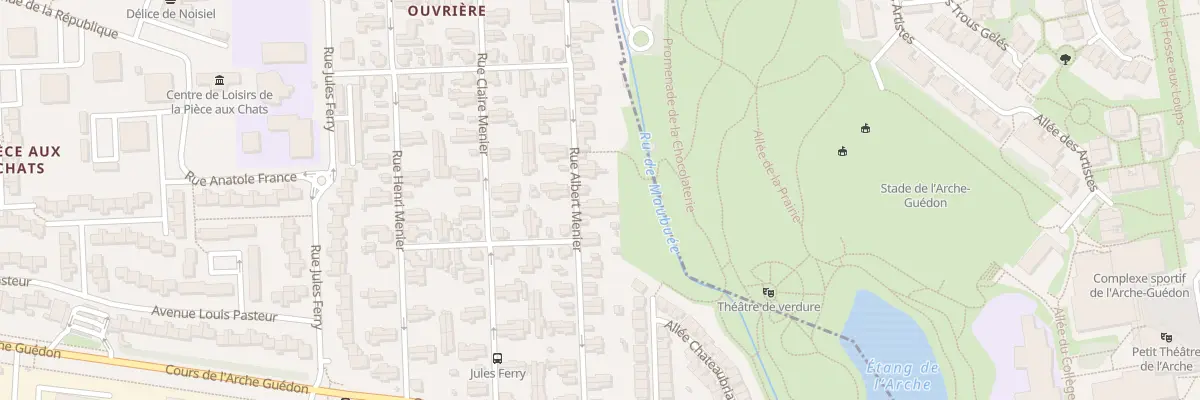 Plan du 67 Rue Albert Menier à Noisiel