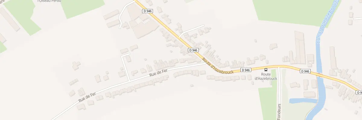 Plan du 2 Rue de Fer à Merville
