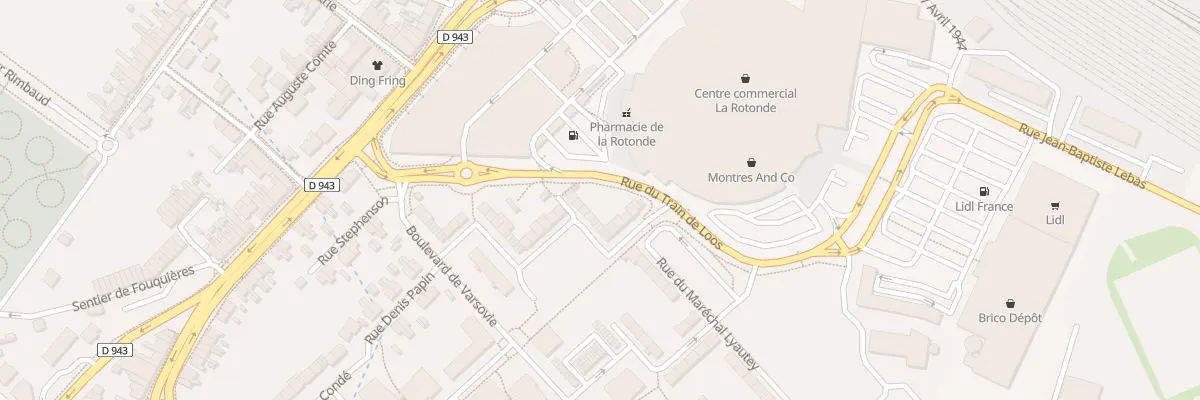 Plan du 31 Rue du Maréchal Lyautey à Béthune