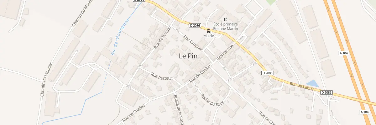 Plan du 5B Rue Grognet au Pin