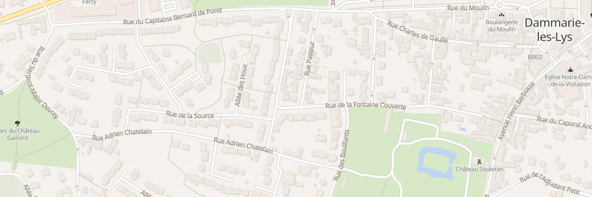 Plan du 142 Rue Pasteur à Dammarie-les-Lys