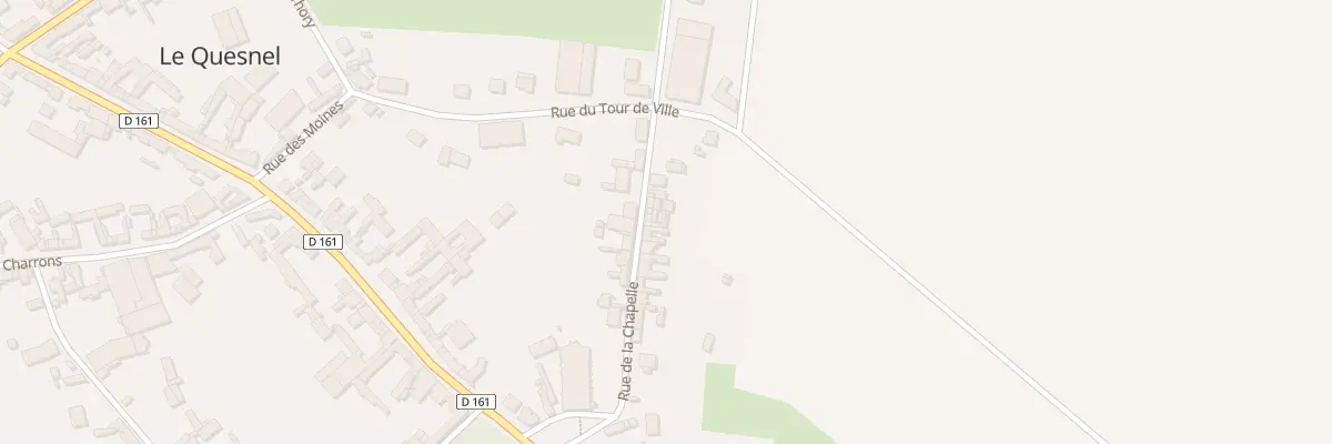 Plan du 18 Rue de la Chapelle au Quesnel