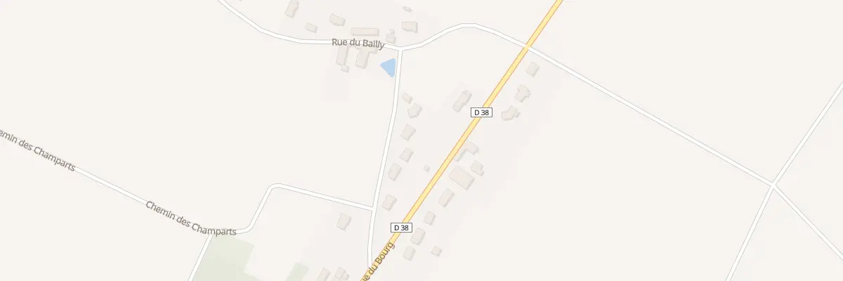 Plan du 7 Rue du Pylone à Villevoques