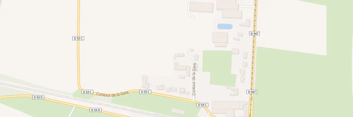 Plan du 250 Ctr de la Gare à Strazeele