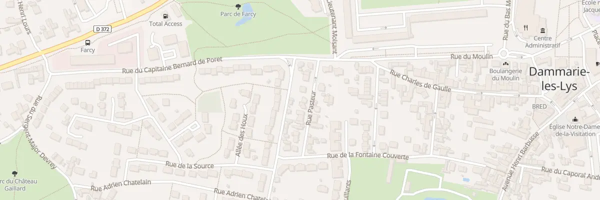 Plan du 58 Rue Pasteur à Dammarie-les-Lys