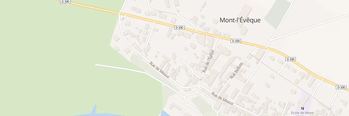 Plan du 5 Rue de l’Eglise à Mont-l’Évêque
