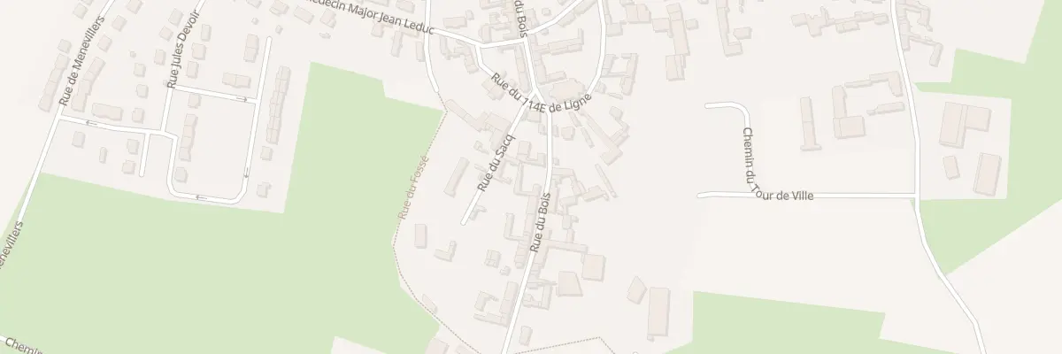 Plan du 28 Rue du Bois à Méry-la-Bataille
