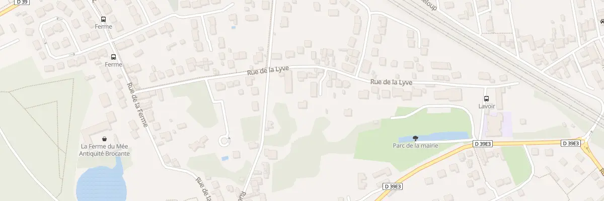 Plan du 351 Rue de la Lyve au Mée-sur-Seine