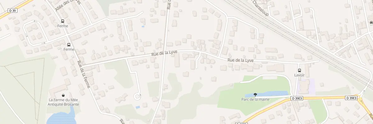 Plan du 343 Rue de la Lyve au Mée-sur-Seine