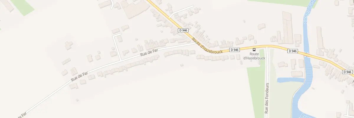 Plan du 9 Rue de Fer à Merville