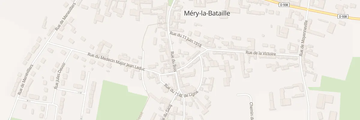 Plan du 17 Rue du Bois à Méry-la-Bataille