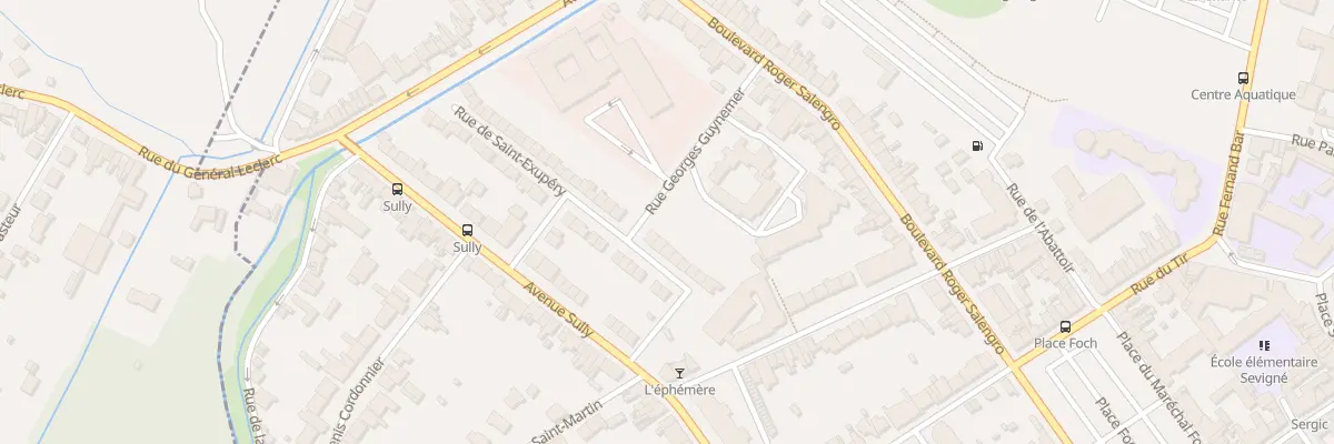Plan du 56 Rue Saint Exupery à Béthune