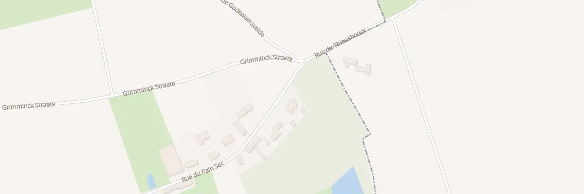 Plan du 1434 Rue du Pain Sec à Caëstre