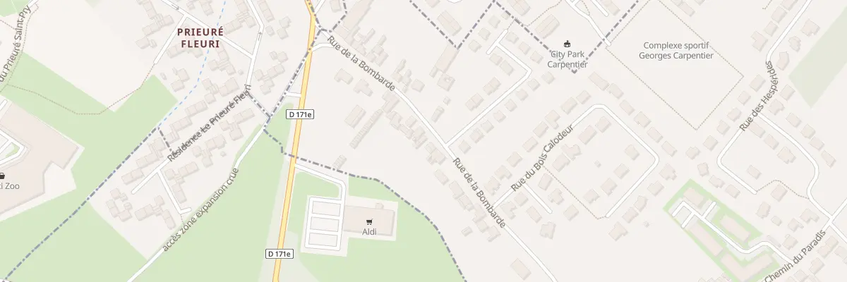 Plan du 67 Rue de la Bombarde à Verquin
