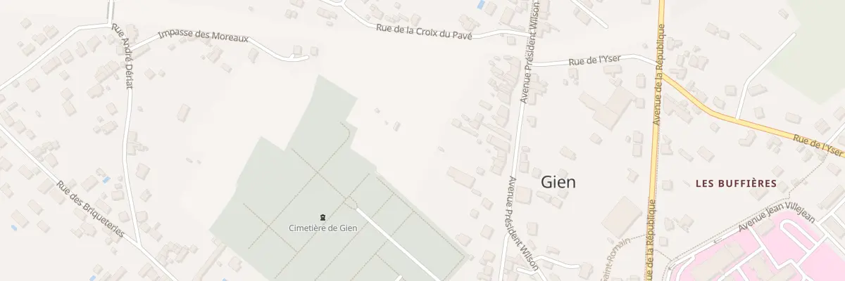 Plan du 37 Av President Wilson à Gien