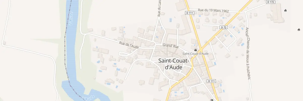 Plan du 158 Le Village à Saint-Couat-d’Aude