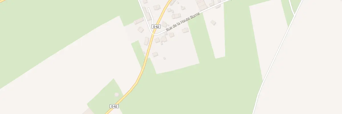 Plan du 1B Rue de la Haute Borne à Berles-au-Bois