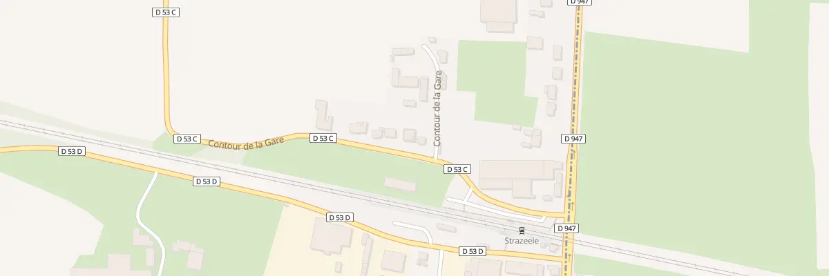 Plan du 180 Ctr de la Gare à Strazeele