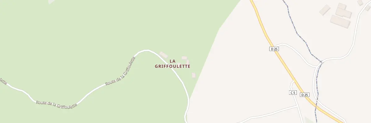 Plan du 5088 La Griffoulette à Auriac-Lagast
