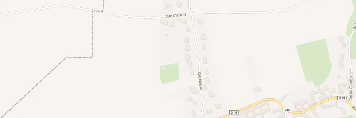 Plan du 18 Rue Neuve à Frévin-Capelle