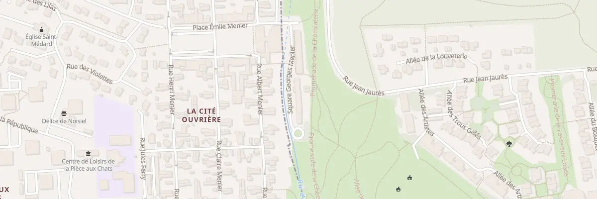 Plan du 16 Sq Georges Menier à Torcy