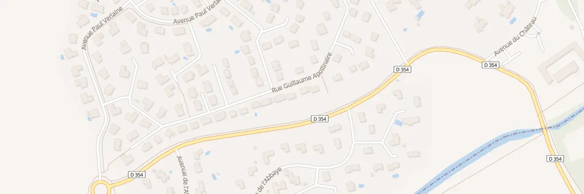Plan du 26 Rue Guillaume Apollinaire à Lésigny