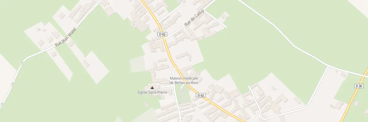 Plan du 2 Rue du Moulin à Berles-au-Bois