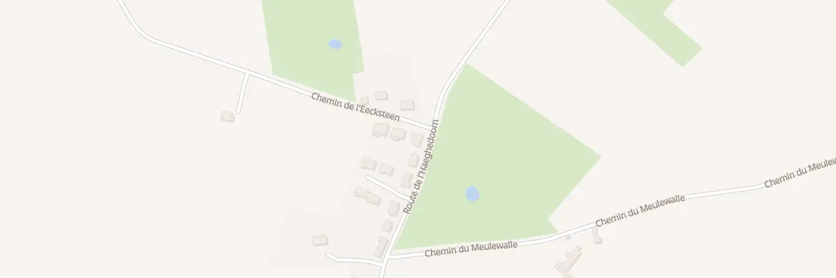 Plan du 688 Rte de l’Haeghedoorn à Godewaersvelde
