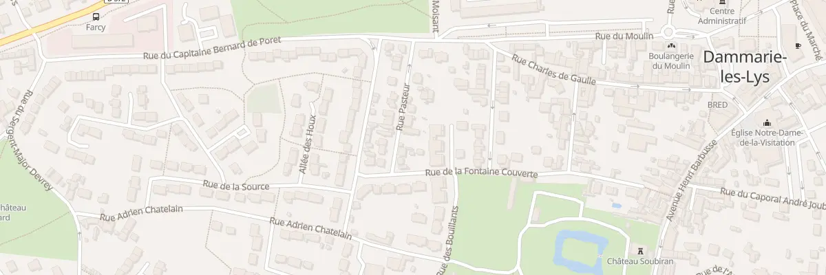 Plan du 103 Rue Pasteur à Dammarie-les-Lys