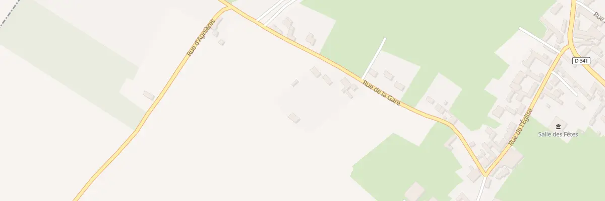 Plan du 55 Rue de la Gare à Camblain-l’Abbé