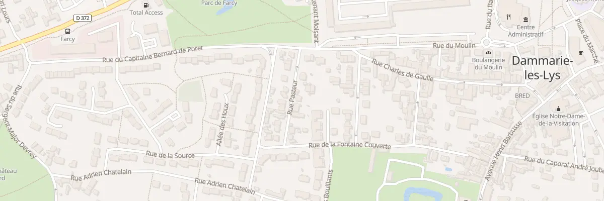 Plan du 71 Rue Pasteur à Dammarie-les-Lys