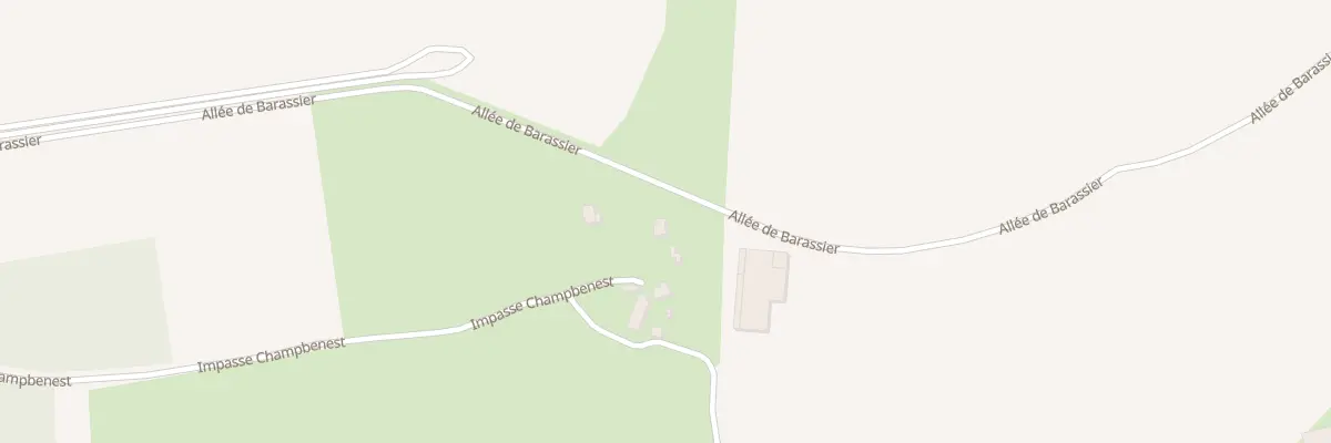 Plan du 4 All de Barassier à Saint-Victor