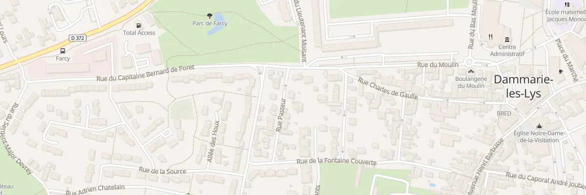 Plan du 39 Rue Pasteur à Dammarie-les-Lys