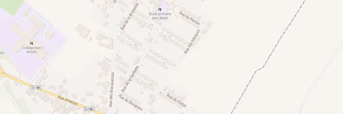Plan du 19 Rue de l’Escoupe à Barlin
