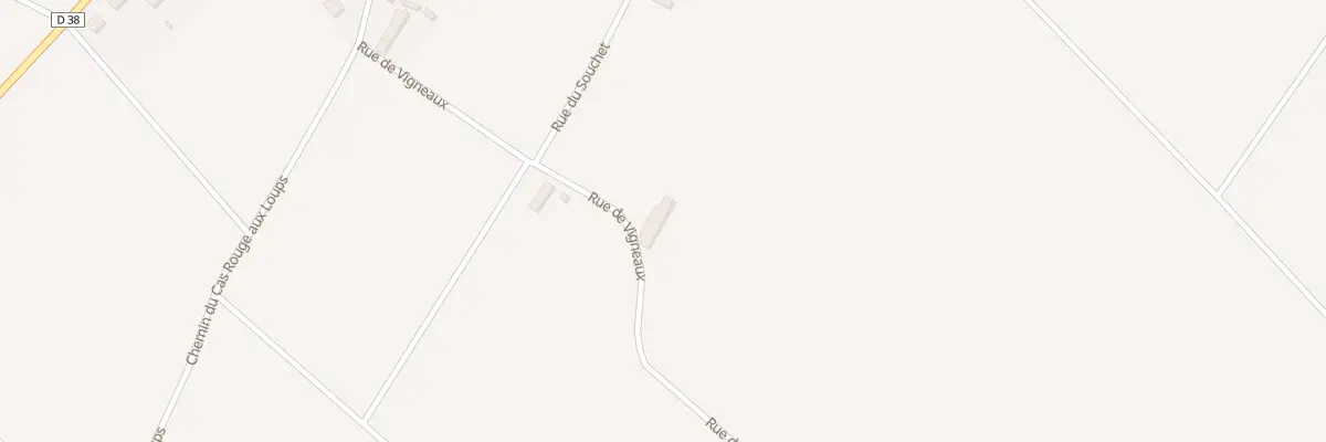 Plan du 8 Rue des Vigneaux à Villevoques