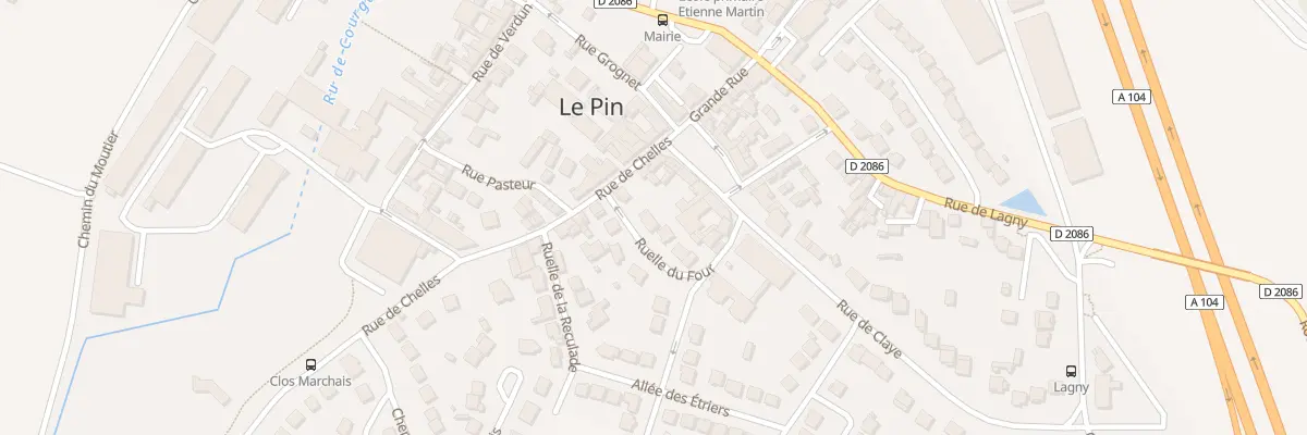 Plan du 12 Rle du Four au Pin